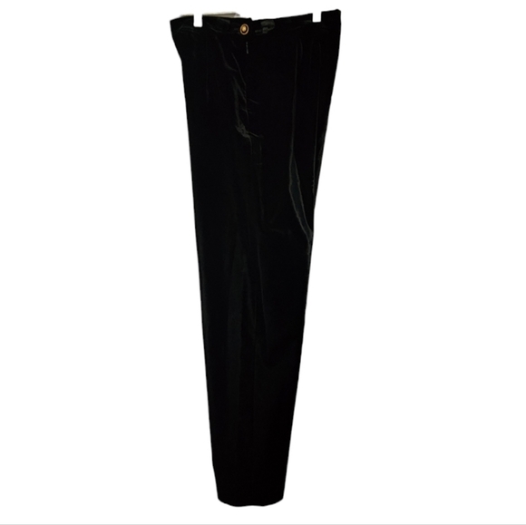 Preowned Chanel Velvet Pants. - Picture 3 of 6